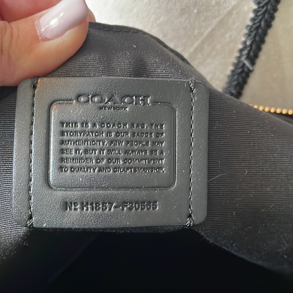 Coach Pebble Leather Ally Satchel - Picture 5 of 7